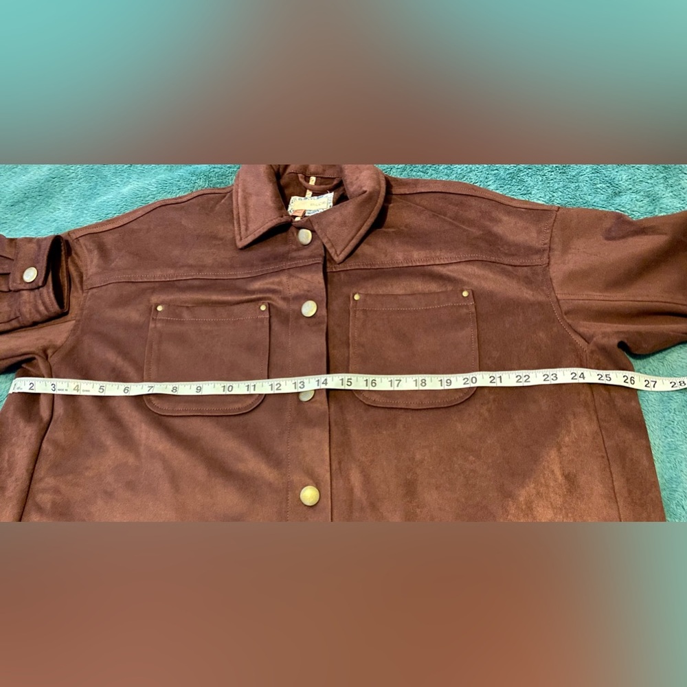 NWT - Pilcro Faux Suede Duster - Picture 5 of 5